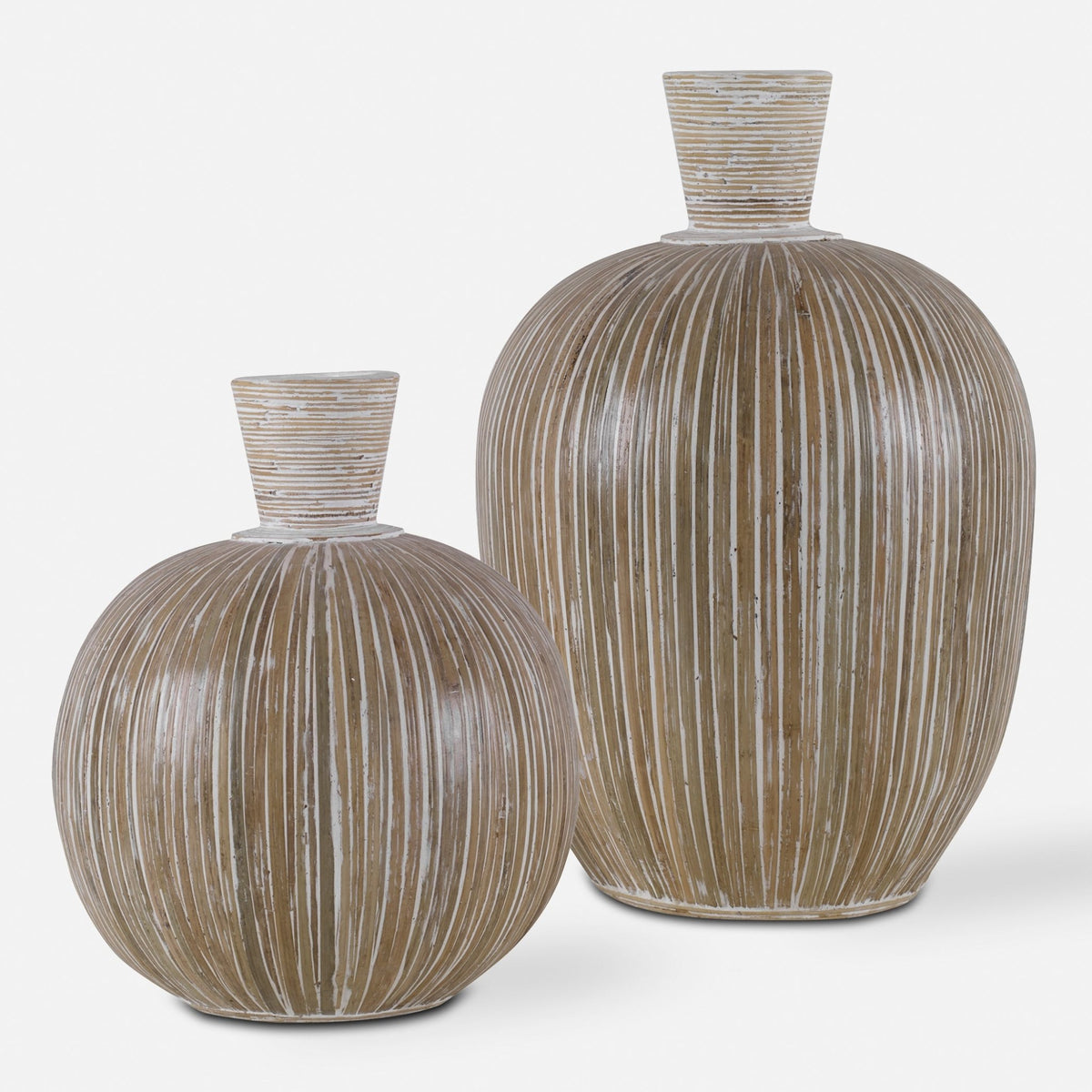 Islander Vases, S/2 Table Decors| Uttermost