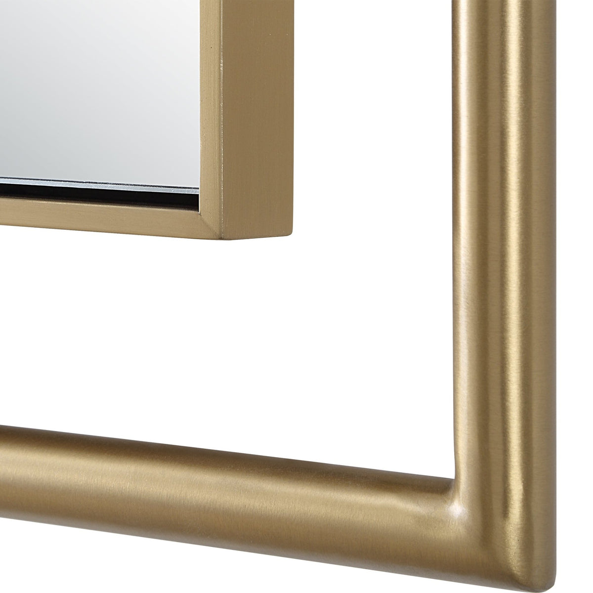 It's All Connected Rectangle Brass Mirror Mirrors| Uttermost