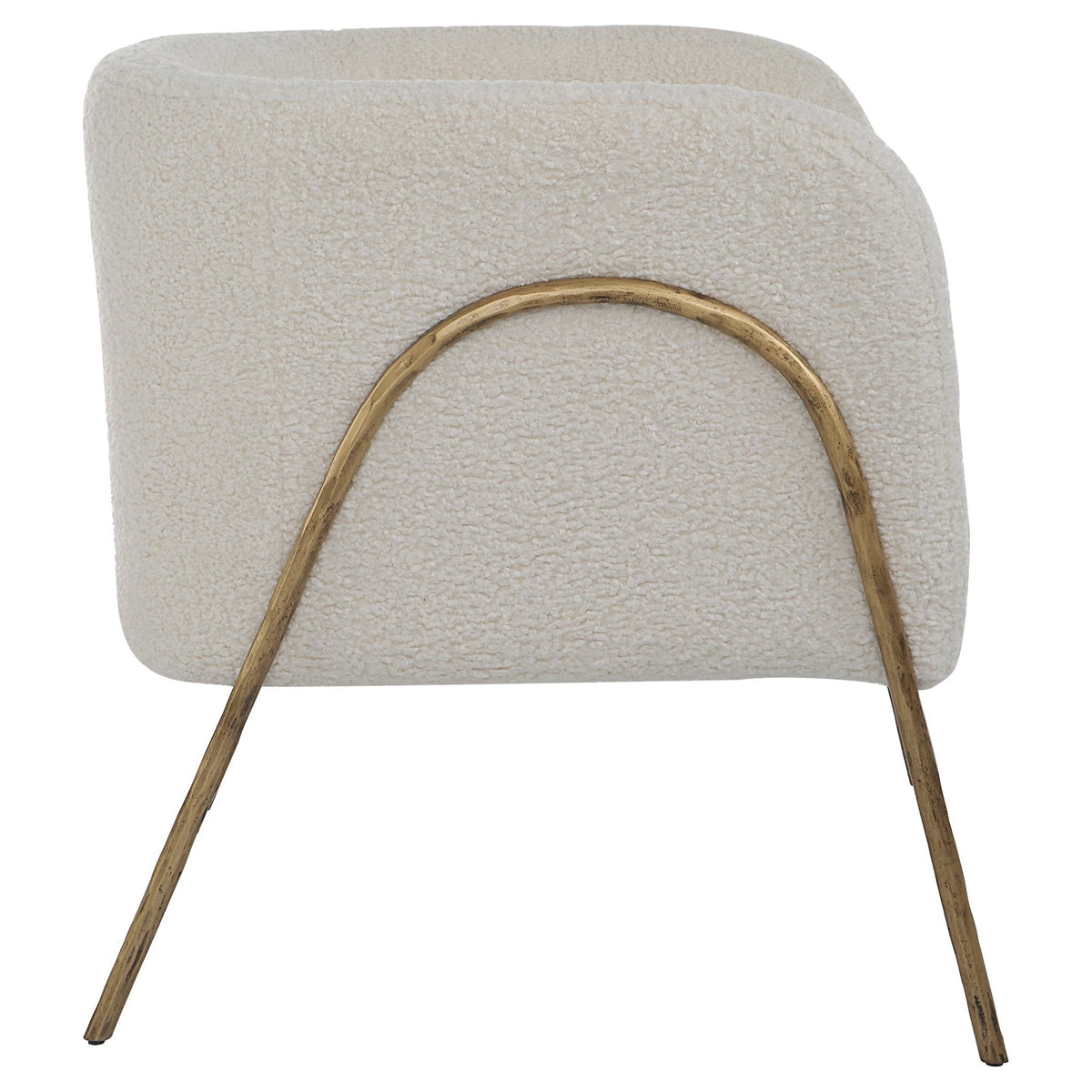 Jacobsen Accent Chair, Shearling Chairs| Uttermost
