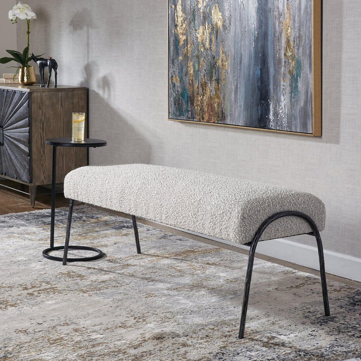 Jacobsen Bench Benches| Uttermost