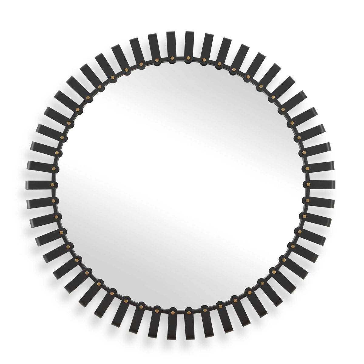 Jael Round Iron Bands Mirror Mirrors| Uttermost