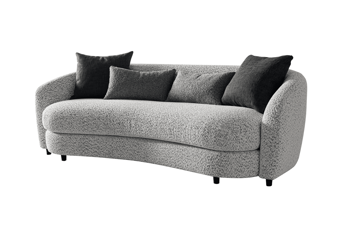 Jamie Grey Boucle Sofa (232cm) Sofas & Loveseats| Roots Furniture