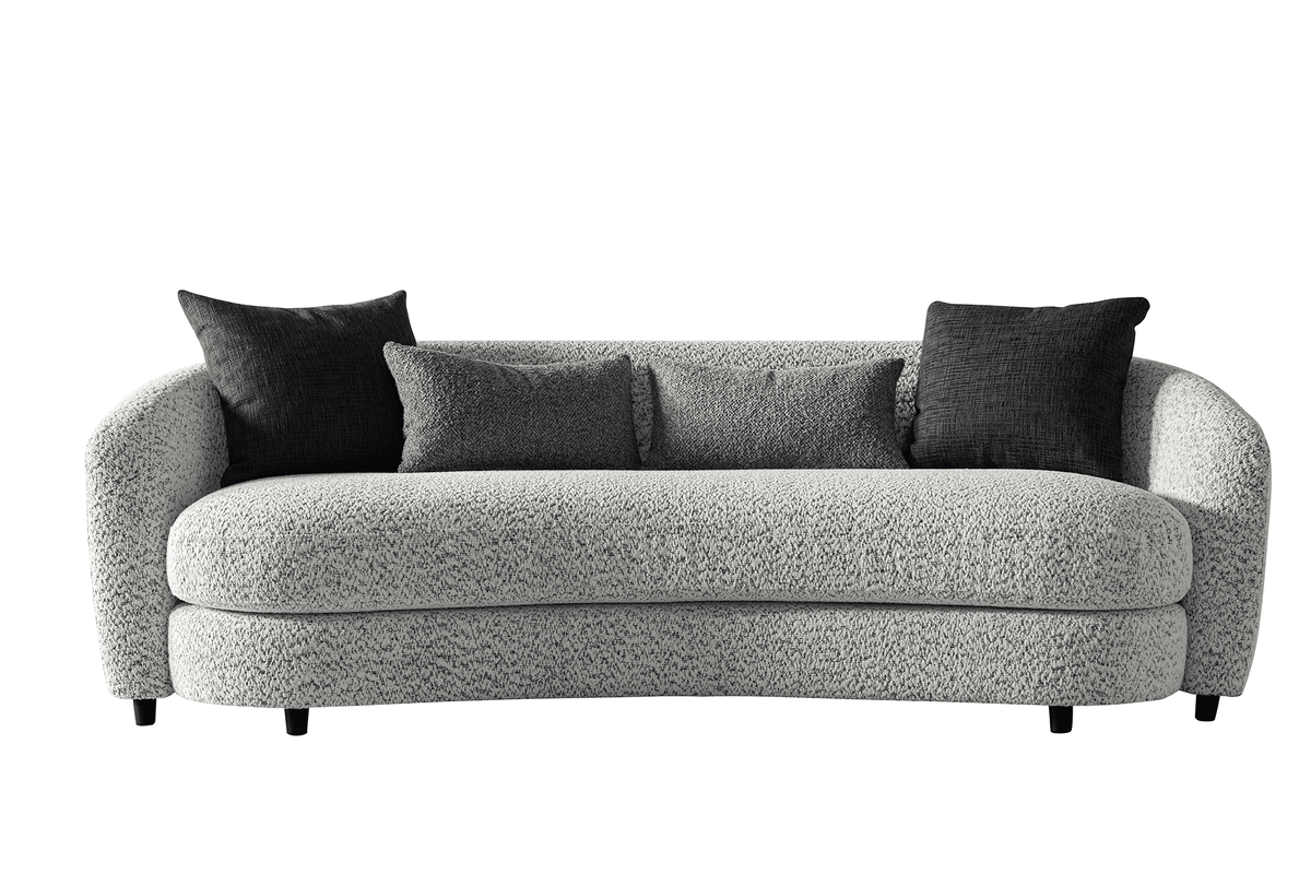 Jamie Grey Boucle Sofa (232cm) Sofas & Loveseats| Roots Furniture