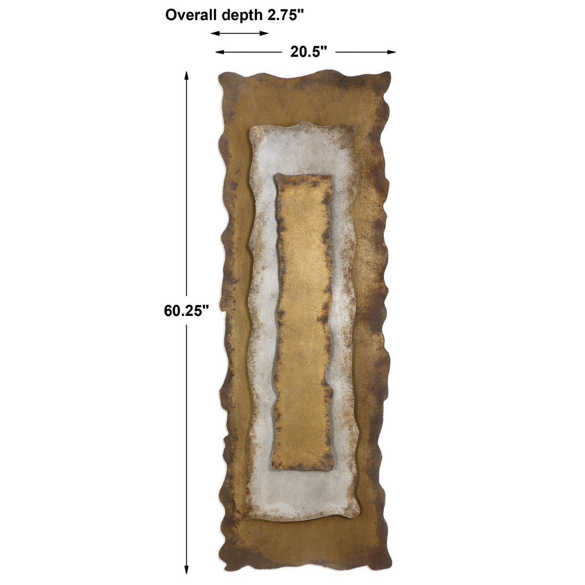 Jaymes Metal Wall Panel Wall Art| Uttermost