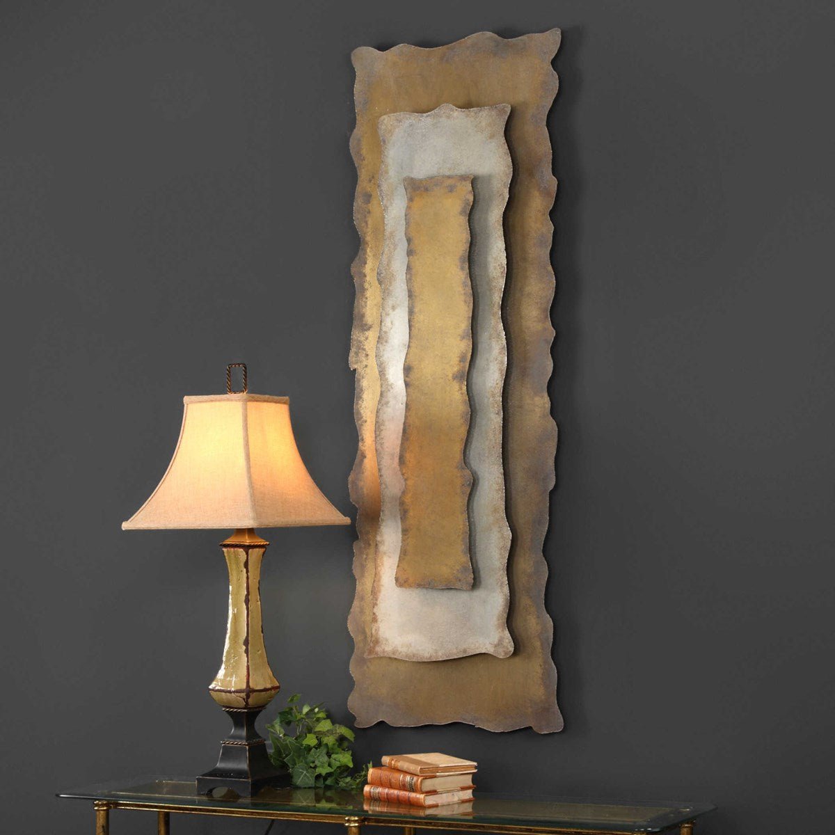 Jaymes Metal Wall Panel Wall Art| Uttermost