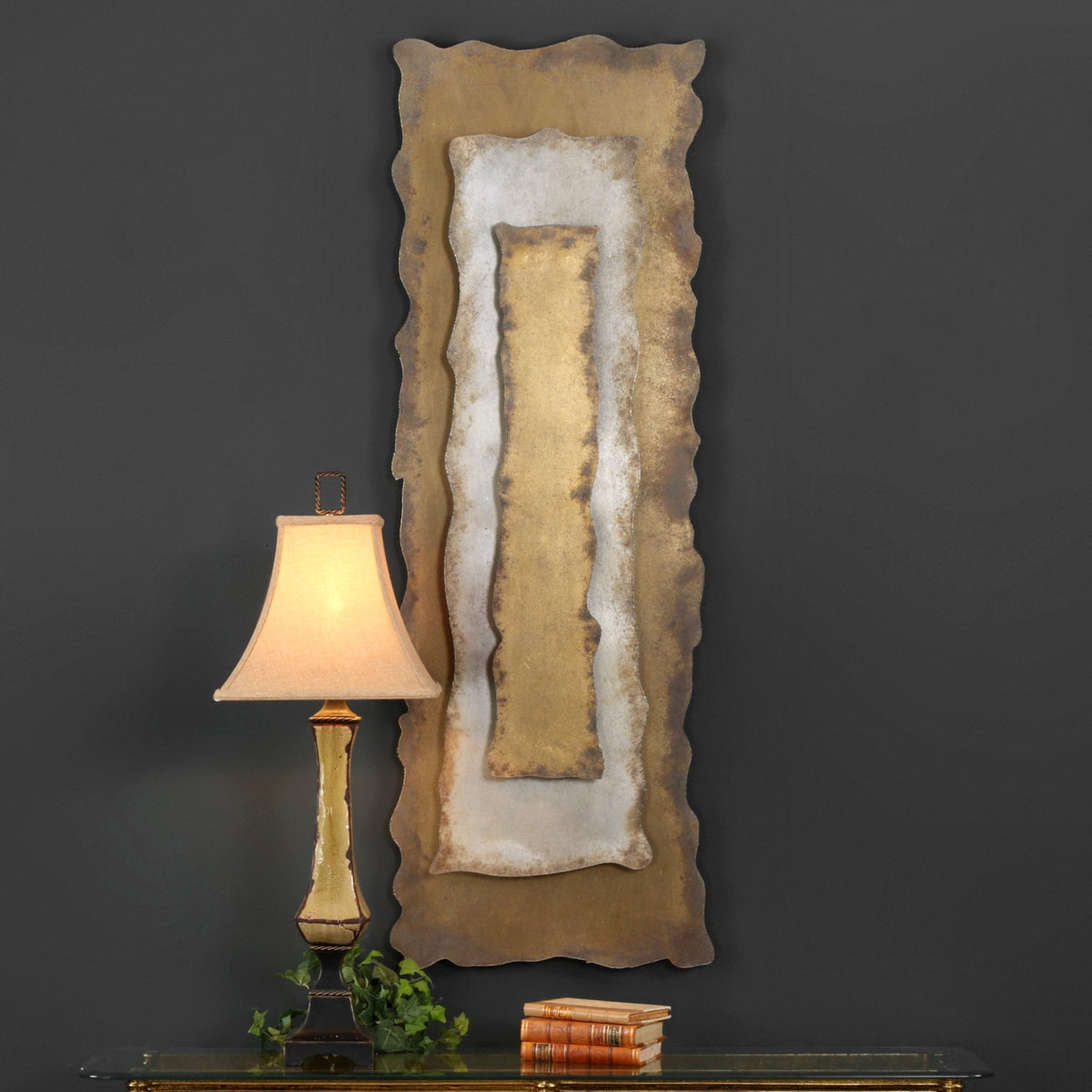 Jaymes Metal Wall Panel Wall Art| Uttermost