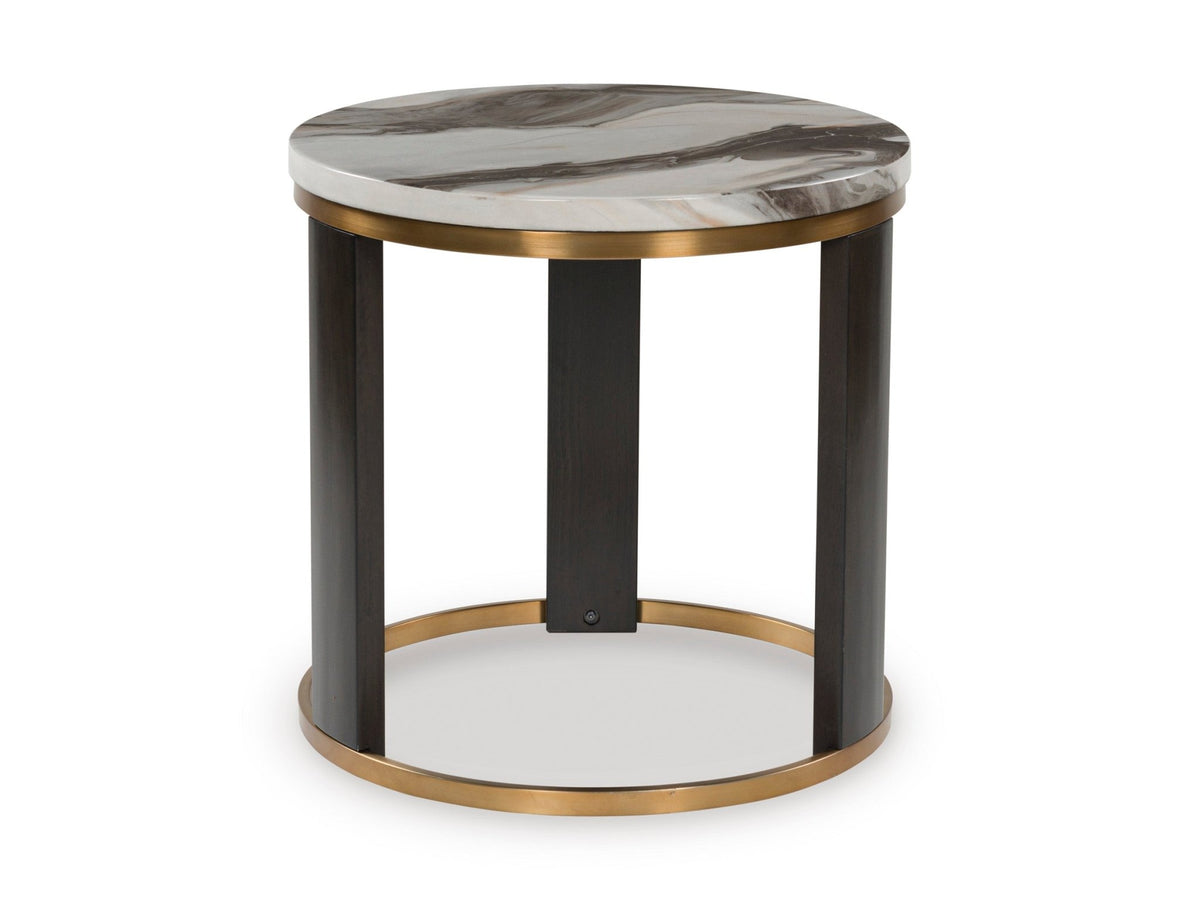 Jazmore Round End Table End Tables| Ashley Homestore