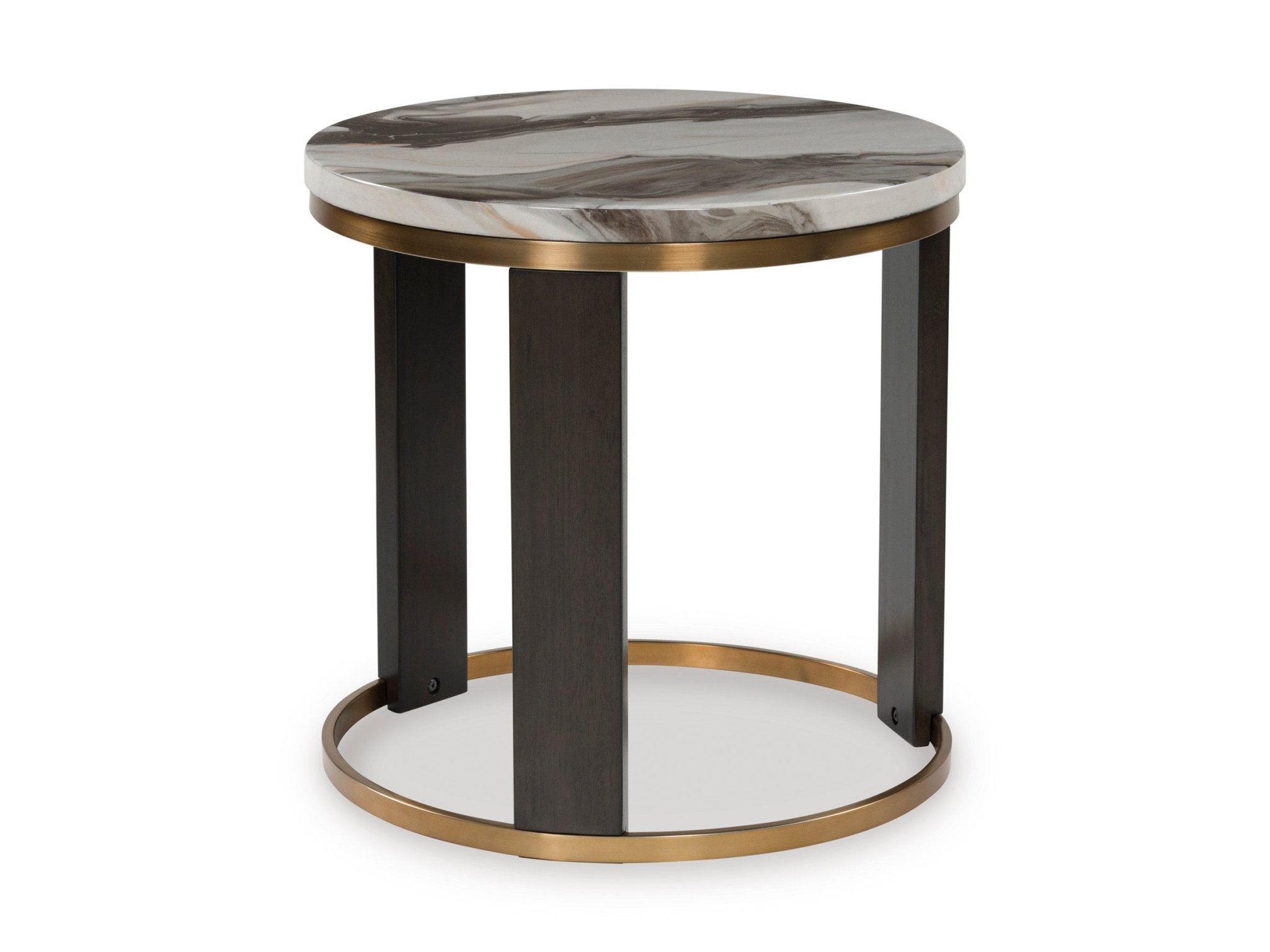 Jazmore Round End Table End Tables| Ashley Homestore