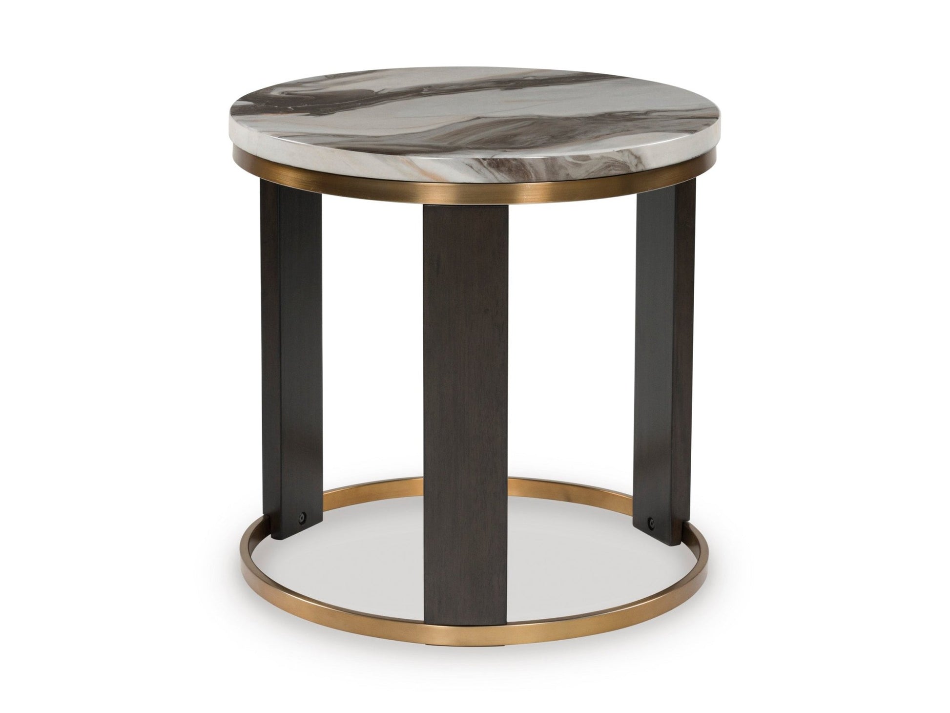 Jazmore Round End Table End Tables| Ashley Homestore