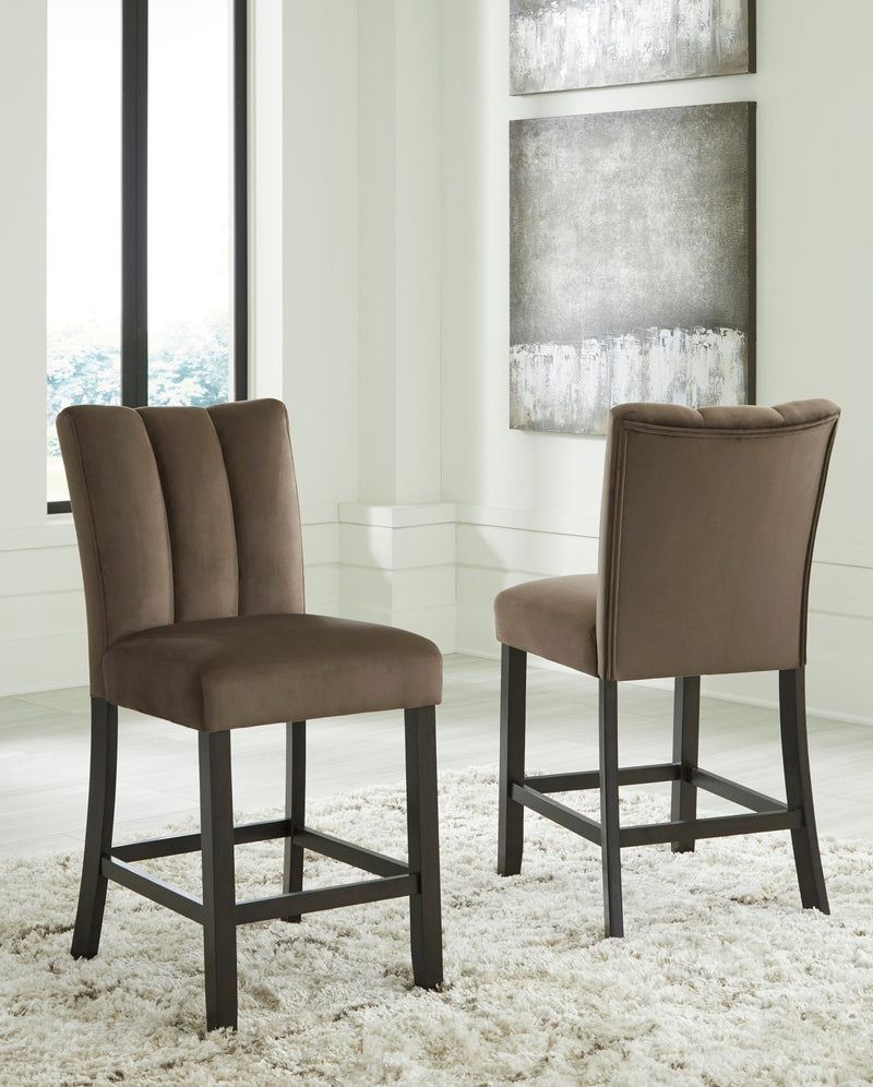 Jazmore Upholstered Barstool - Al Rugaib Furniture