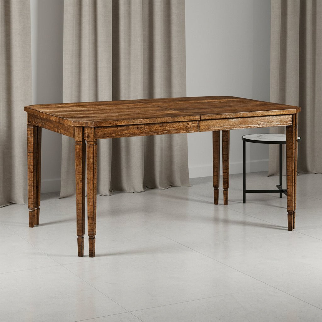 JC Edited - Casually Country Collection - Casual Rectangular Dining Table in Country Walnut Dining Tables| Jonathan Charles