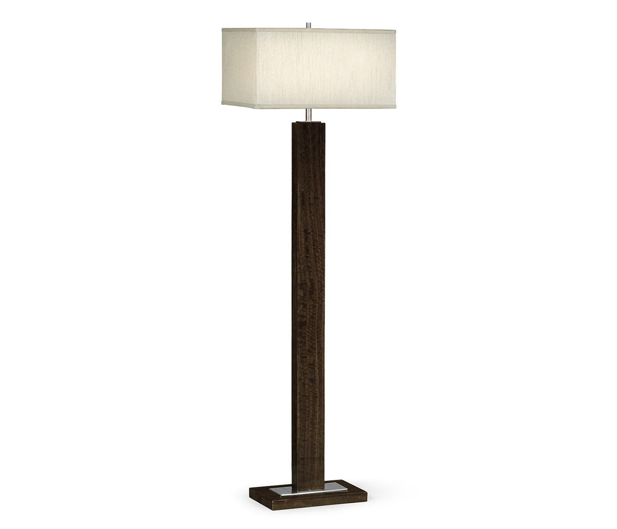 JC Modern - Belgravia Collection - Black Eucalyptus Rectangular Floor Lamp Ground Decors| Jonathan Charles