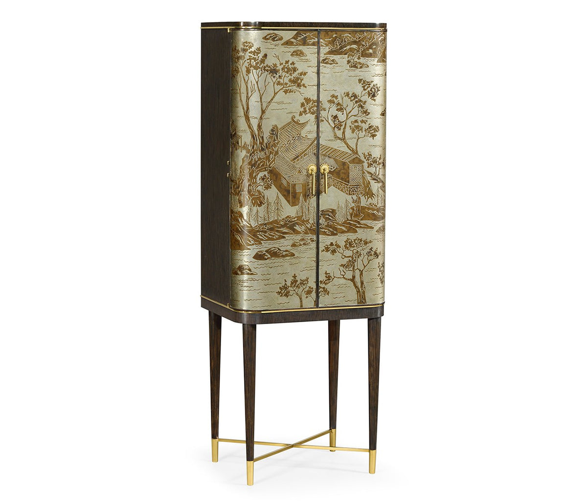 JC Modern - Fusion Collection - Fusion Chinoiserie Drinks Cabinet Servers| Jonathan Charles