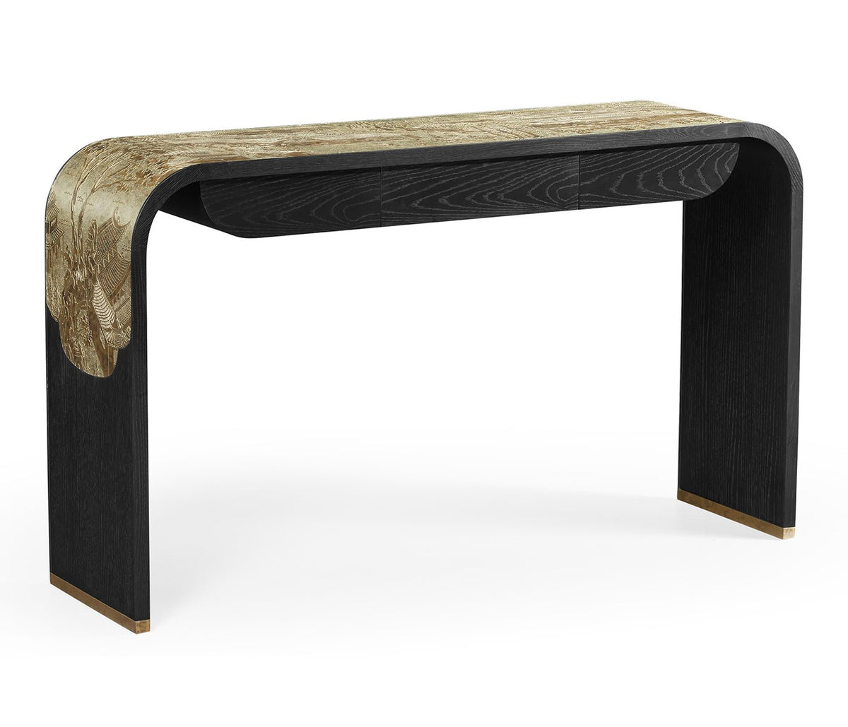 JC Modern - Fusion Collection - Fusion Curved Chinoiserie Console Consoles & Sideboards| Jonathan Charles