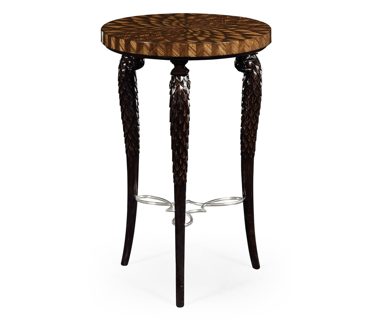 JC Modern - Icarus Collection - Feather Inlay End Table Accent & End Tables| Jonathan Charles