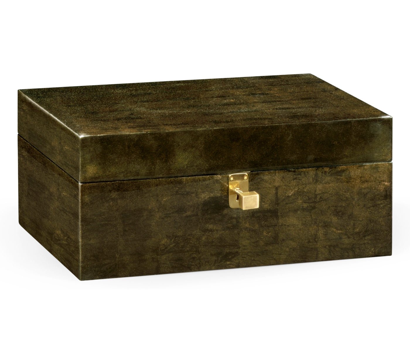 JC Modern - Indochine Collection - Dark Bronze Rectangular Box Ground Decors| Jonathan Charles