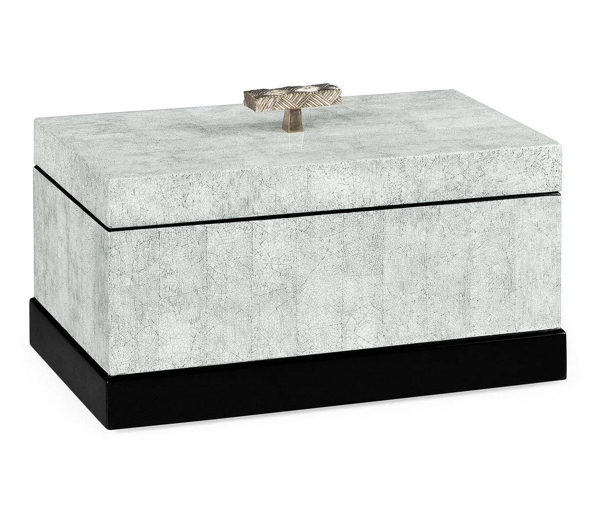JC Modern - Indochine Collection - White Smoke Eggshell Rectangular Box Ground Decors| Jonathan Charles