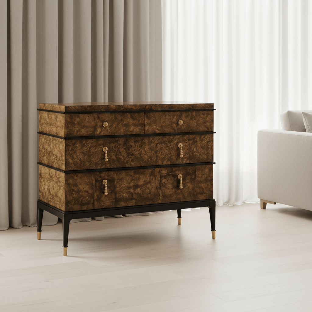 JC Modern - Jacques Collection - Jacques Bachelors Chest Cabinets & Chests| Jonathan Charles