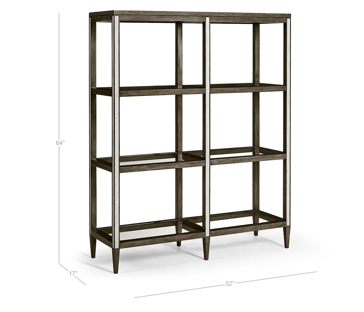 JC Modern - Jacques Collection - Jacques Etagere Cabinets & Chests| Jonathan Charles