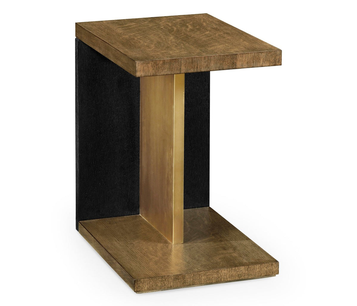 JC Modern - Langkawi Collection - Rectangular Cut-Out Oak End Table Accent & End Tables| Jonathan Charles