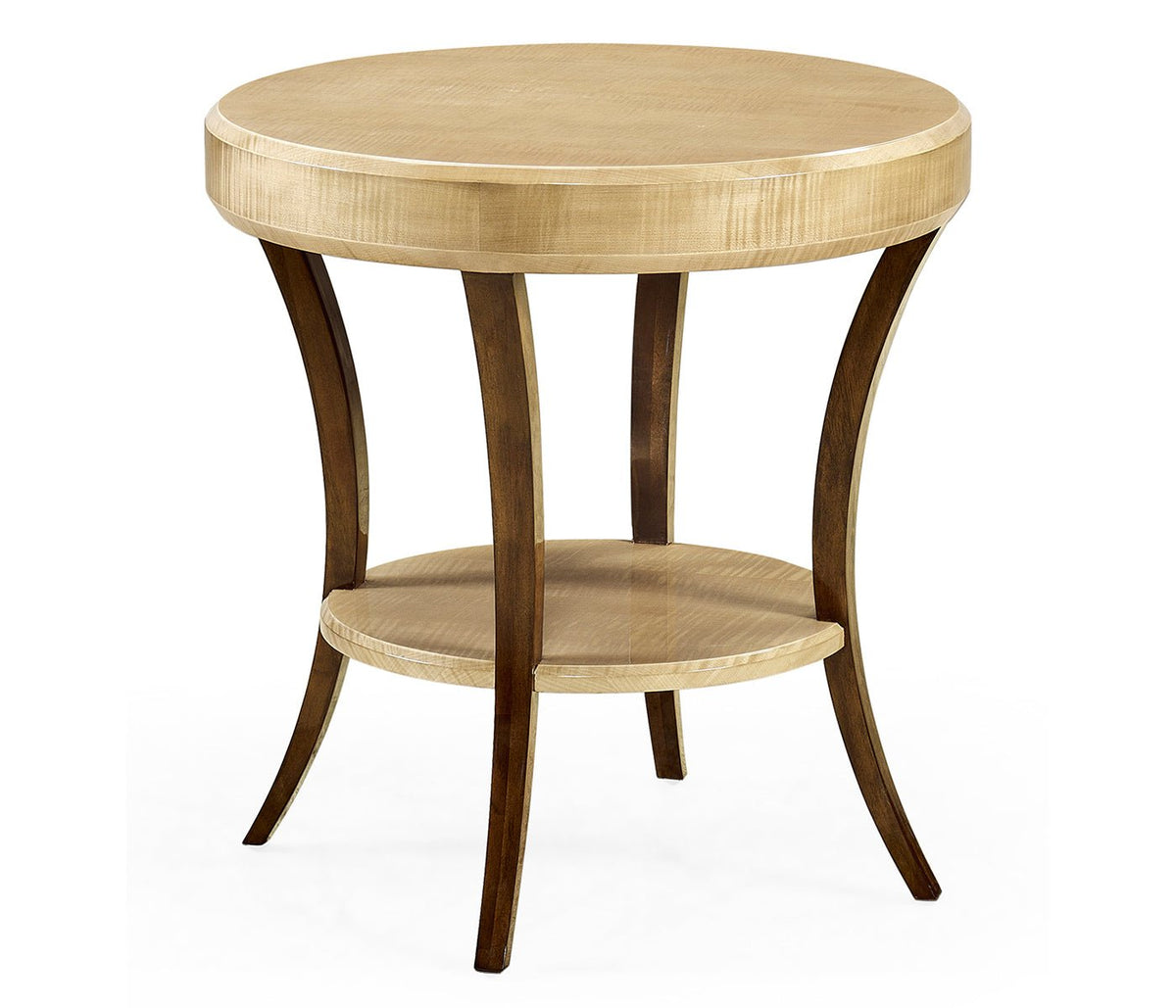JC Modern - Opera Collection - Art Deco Round Side Table Accent & End Tables| Jonathan Charles