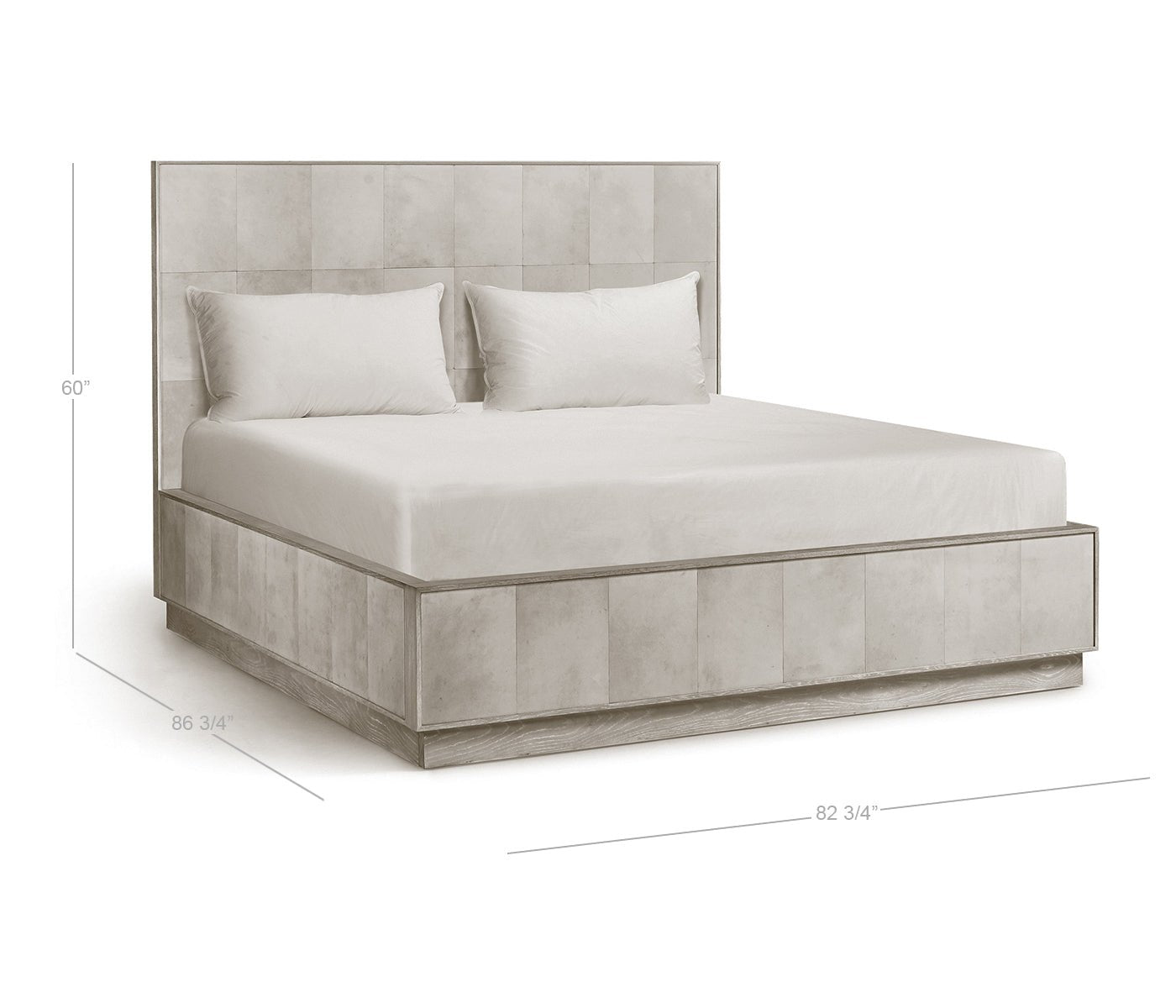 JC Modern - Water Collection - Hydra King Bed Beds| Jonathan Charles