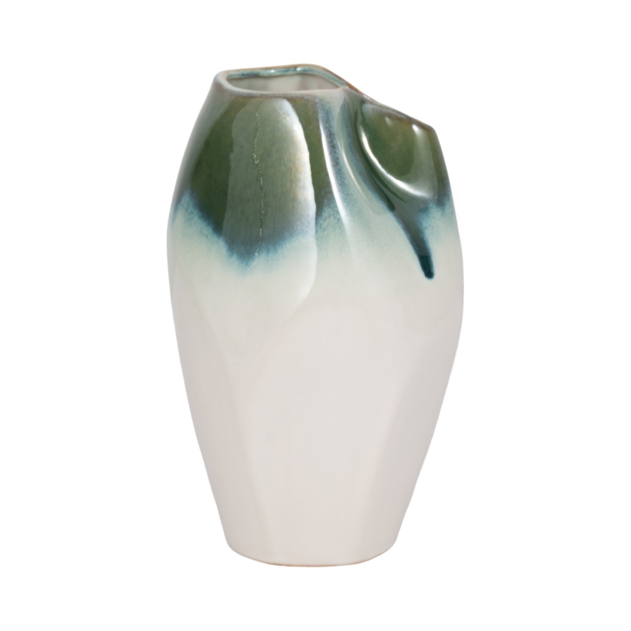 Jenelle Ceramic Vase Vases and Jars| Sagebrook Home