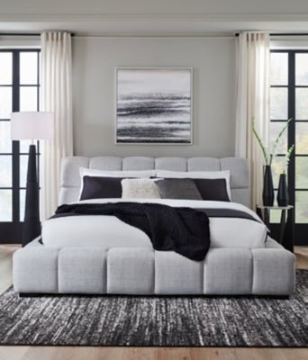 Jesstean California King Upholstered Bed Beds| Ashley Homestore