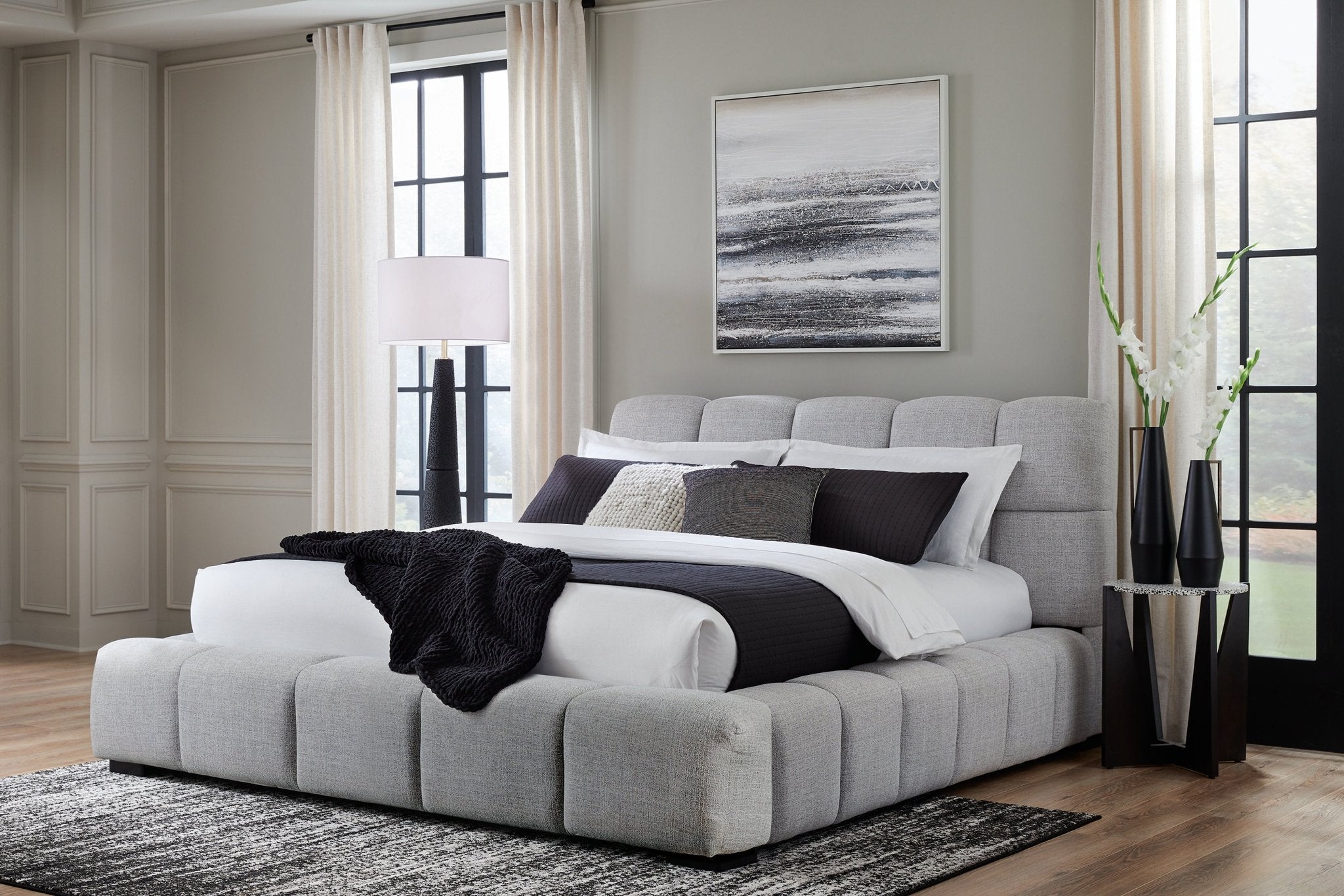 Jesstean Queen Upholstered Bed Beds| Ashley Homestore