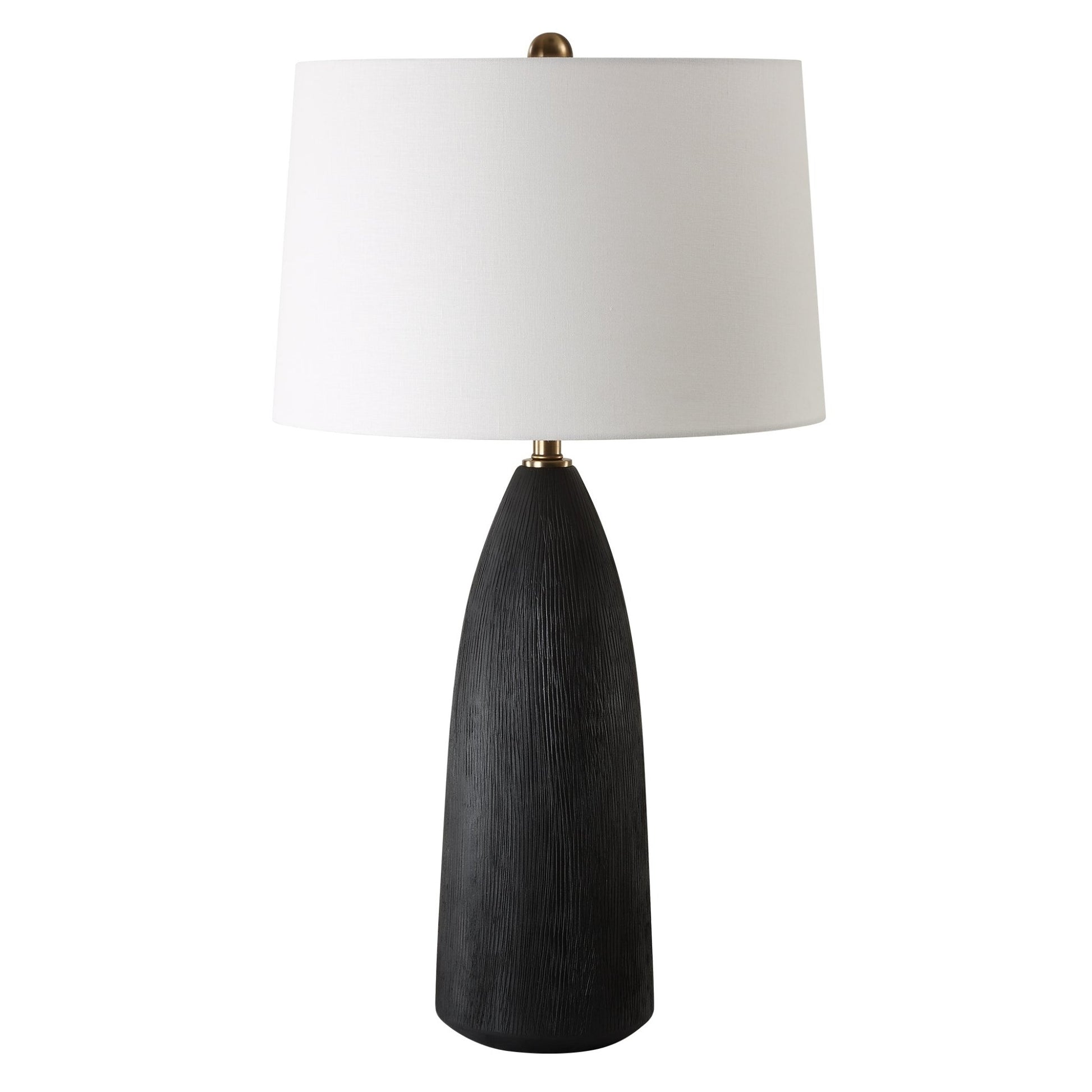 Jett Black Table Lamp Table Lamps| Uttermost