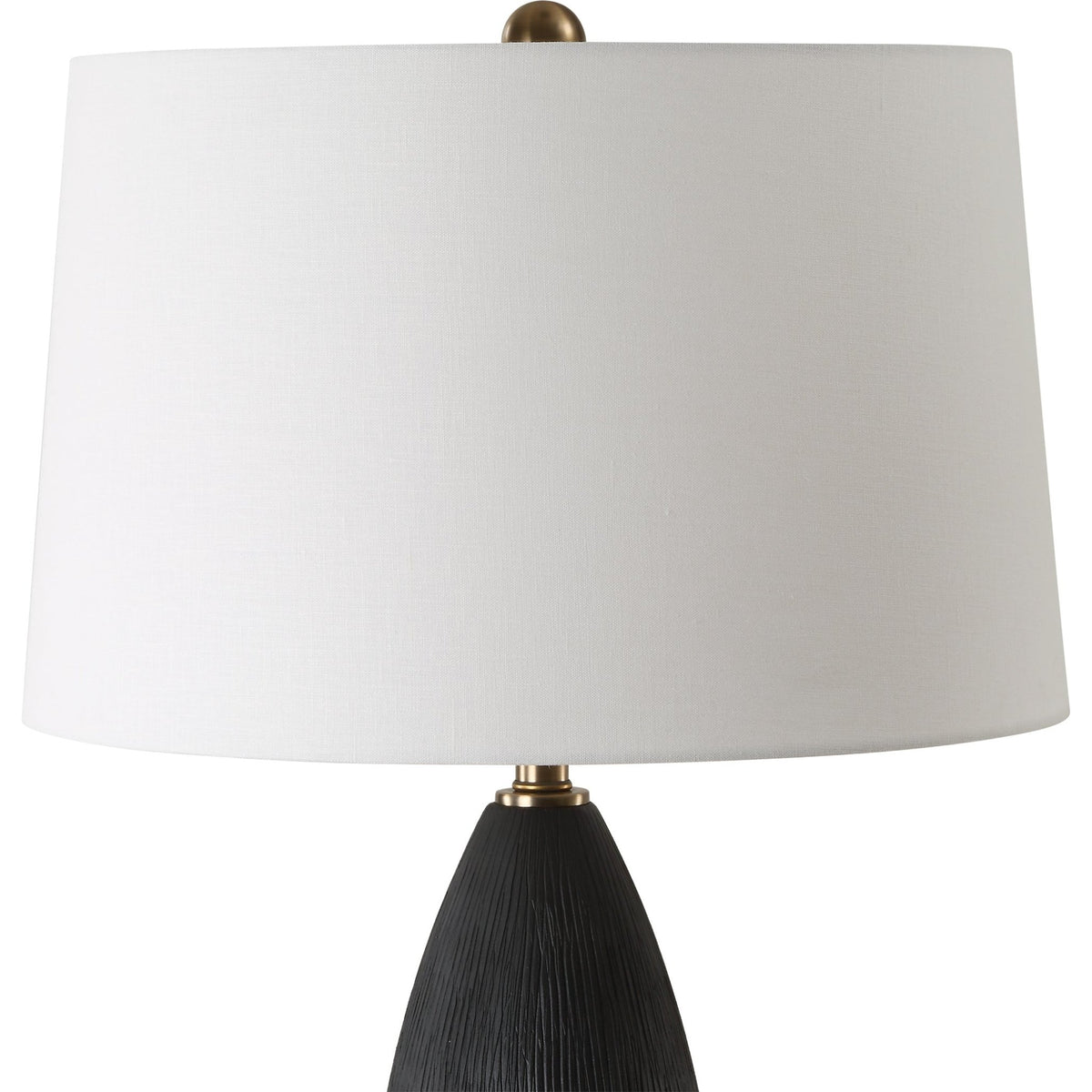 Jett Black Table Lamp Table Lamps| Uttermost