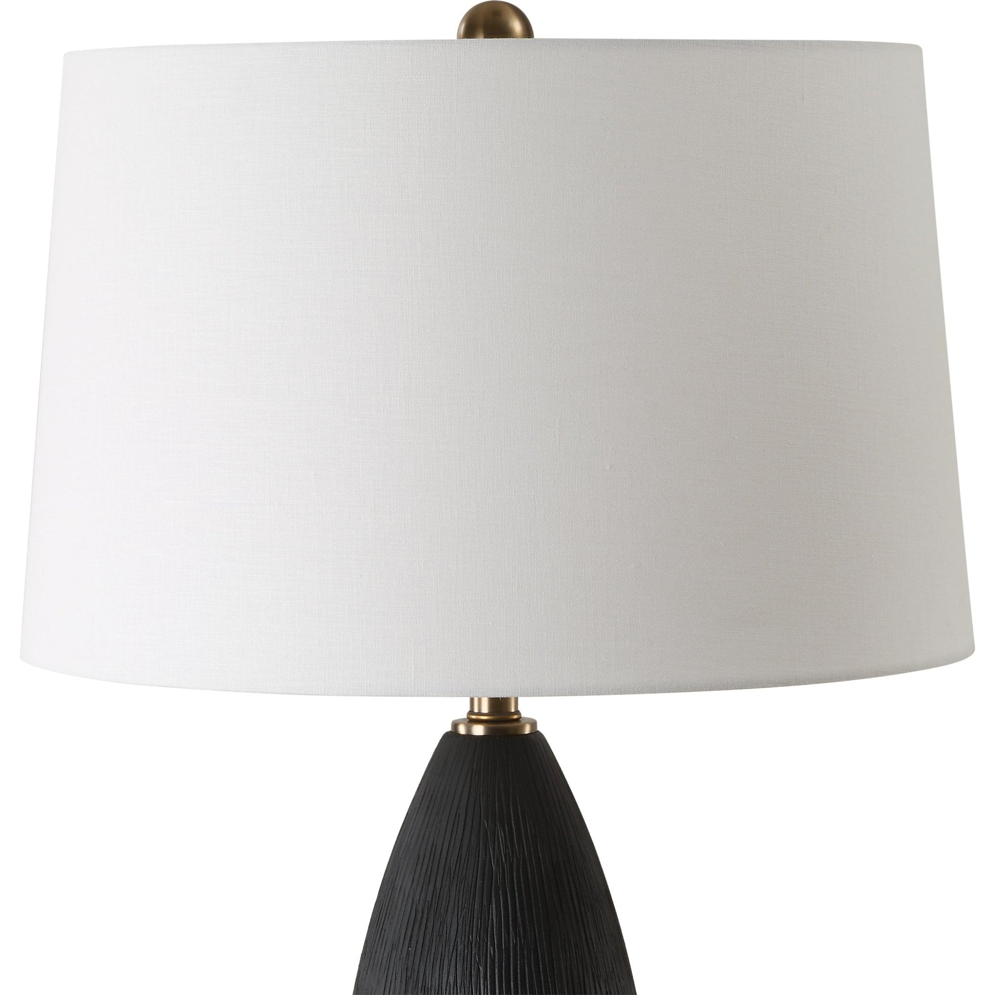 Jett Black Table Lamp Table Lamps| Uttermost