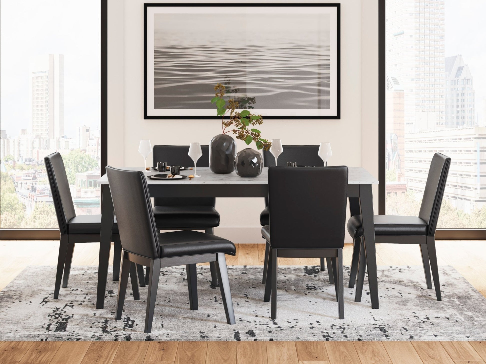 Jettaya Dining Room (set for 6) Dining Room Sets| Ashley Homestore