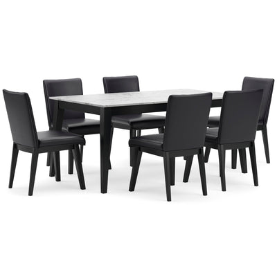 Jettaya Dining Room (set for 6) - Al Rugaib Furniture
