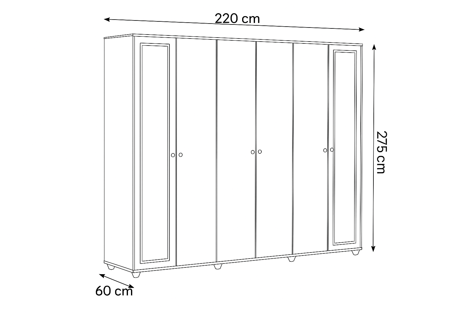 Jewel Wardrobe Wardrobes| Roots Furniture