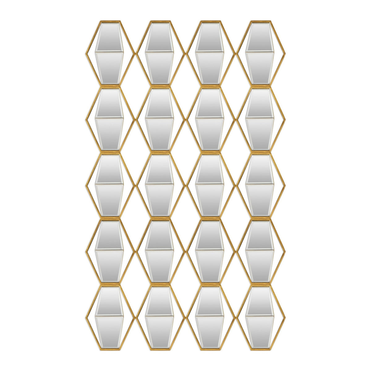 Jillian Mirrored Wall Decor Wall Decors| Uttermost
