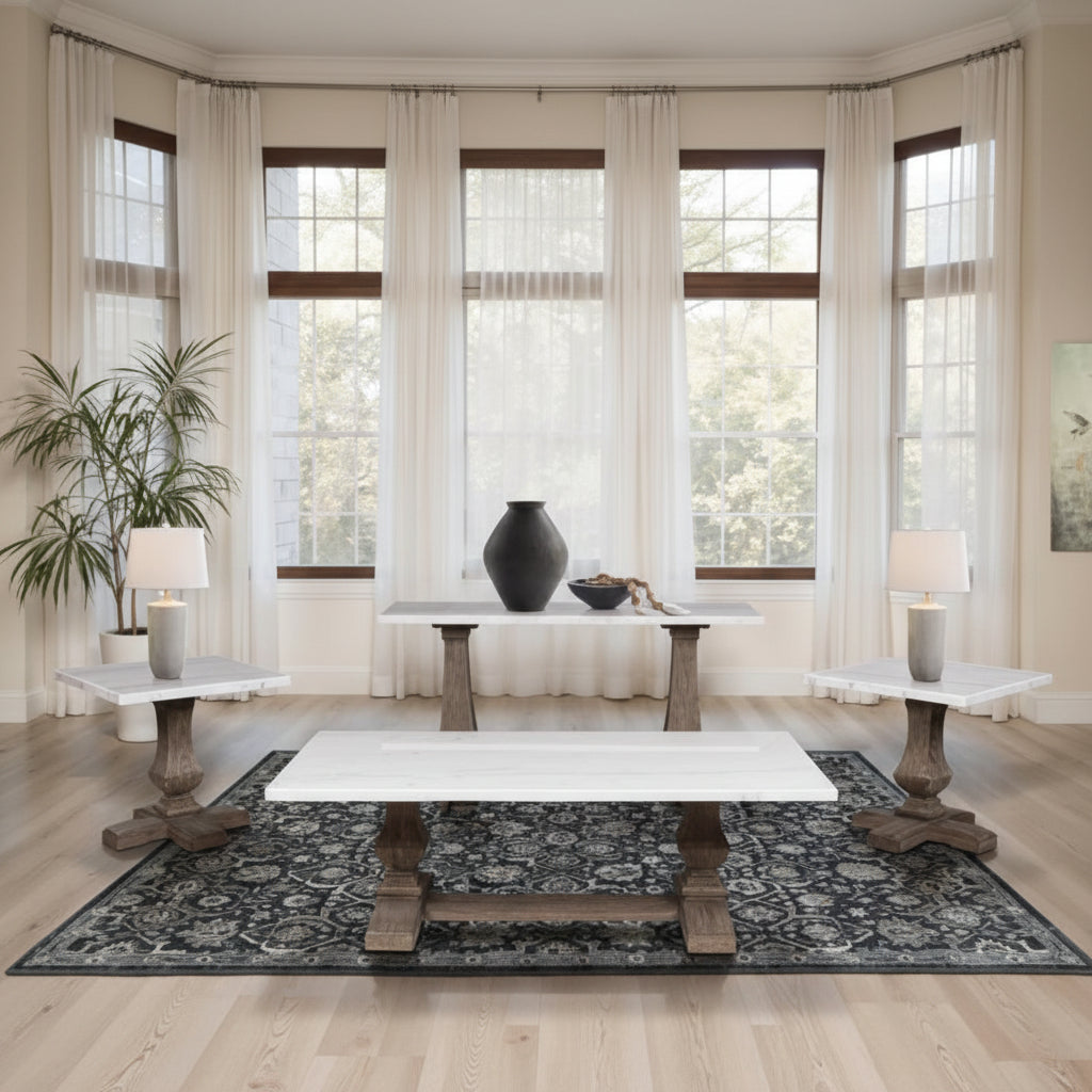 Johnelle RECT Cocktail Table Set Table Sets| Ashley Homestore