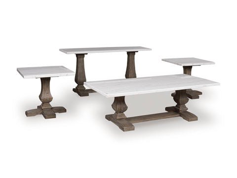 Johnelle RECT Cocktail Table Set - Al Rugaib Furniture
