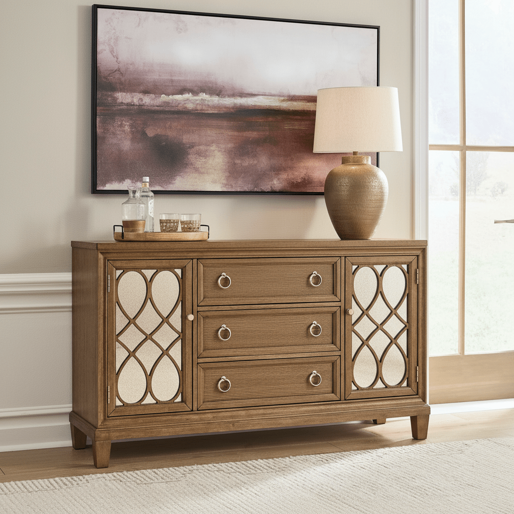 Jorlaina Dining Room Server Servers| Ashley Homestore
