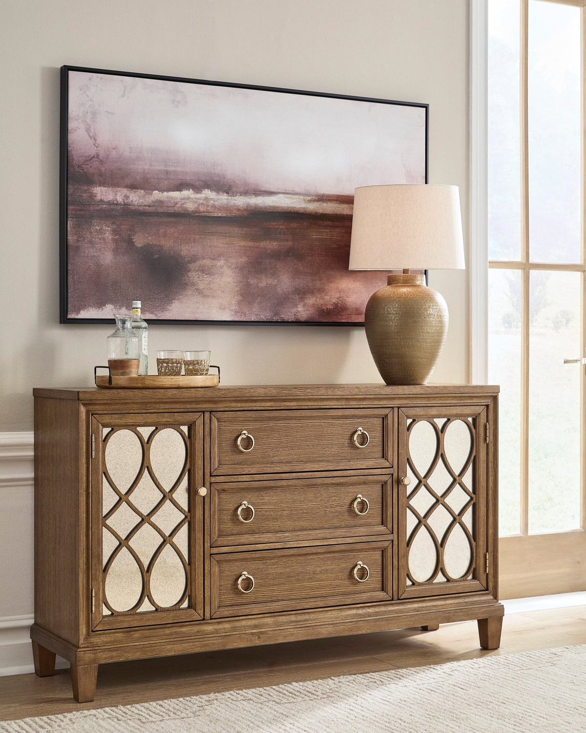 Jorlaina Dining Room Server Servers| Ashley Homestore