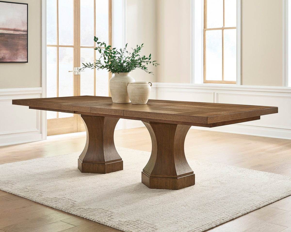 Jorlaina RECT DRM Extension Table Dining Tables| Ashley Homestore