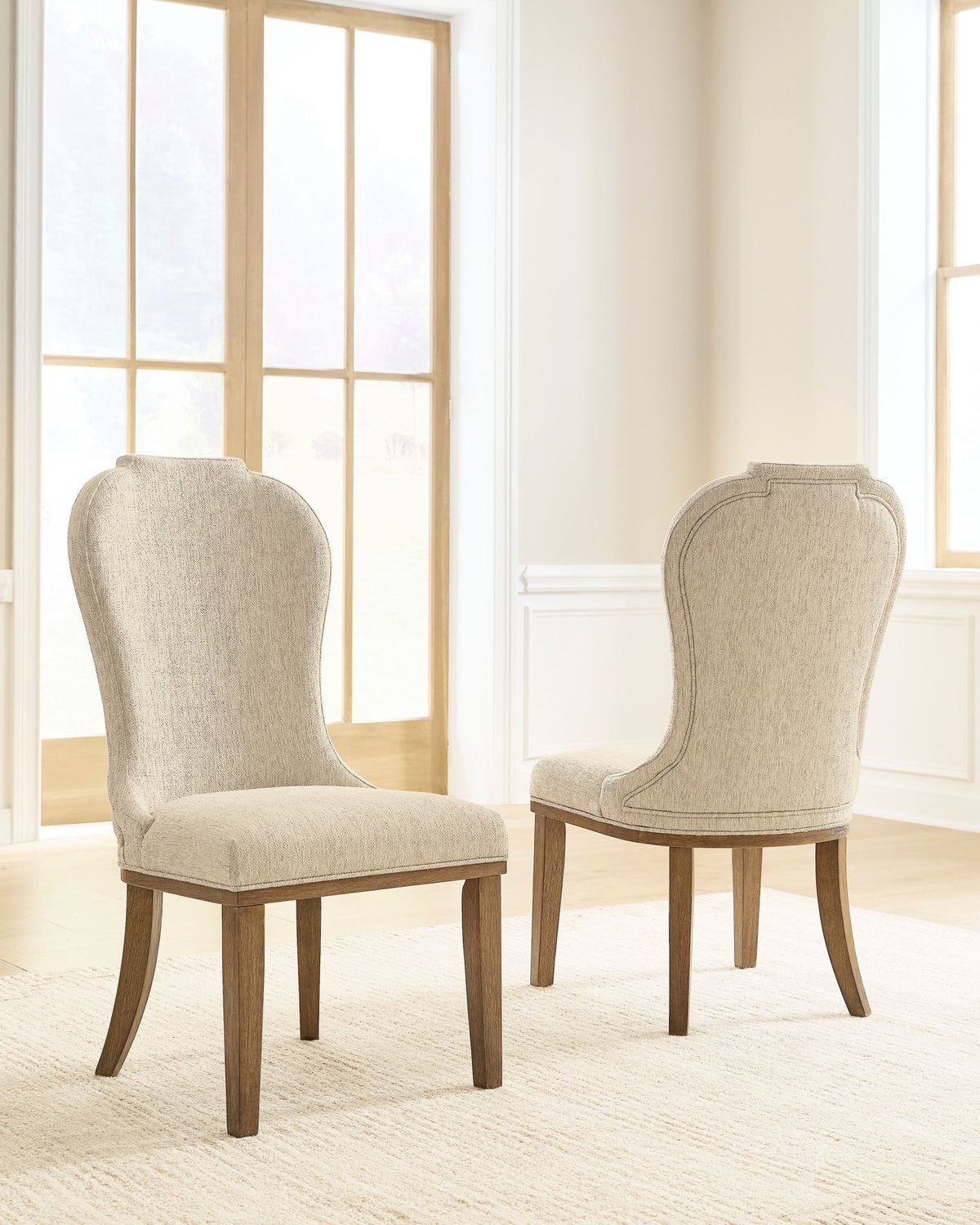 Jorlaina Round Dining Set without server Dining Room Sets| Ashley Homestore