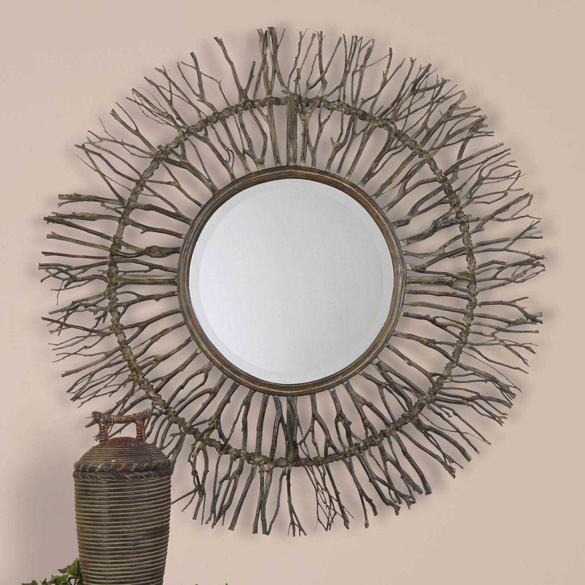 Josiah Round Mirror Mirrors| Uttermost