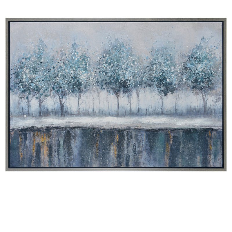Joud Winter Framed Wall Painting Wall Art| Crestview