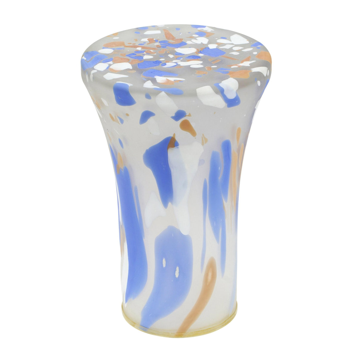 Journee Glass Side Table End Tables| TOV