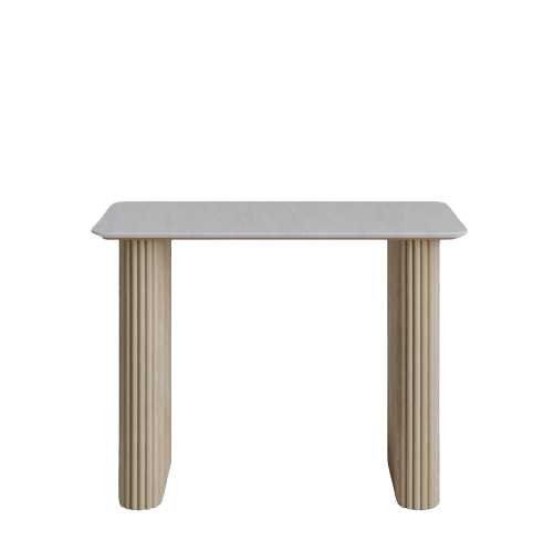 Ribbed Console table