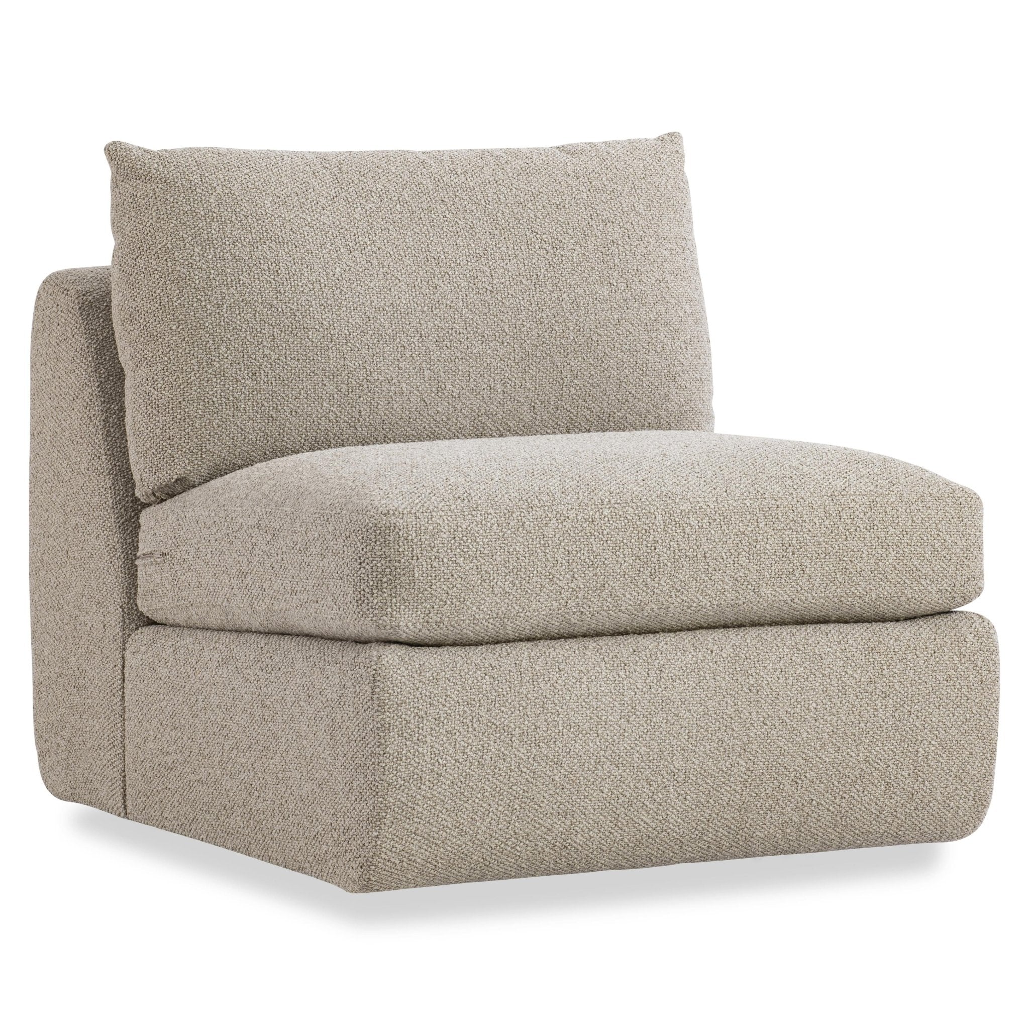 Jules Fabric Armless Chair Sectionals| Bernhardt