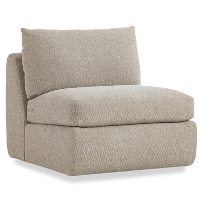 Jules Fabric Armless Chair - Al Rugaib Furniture
