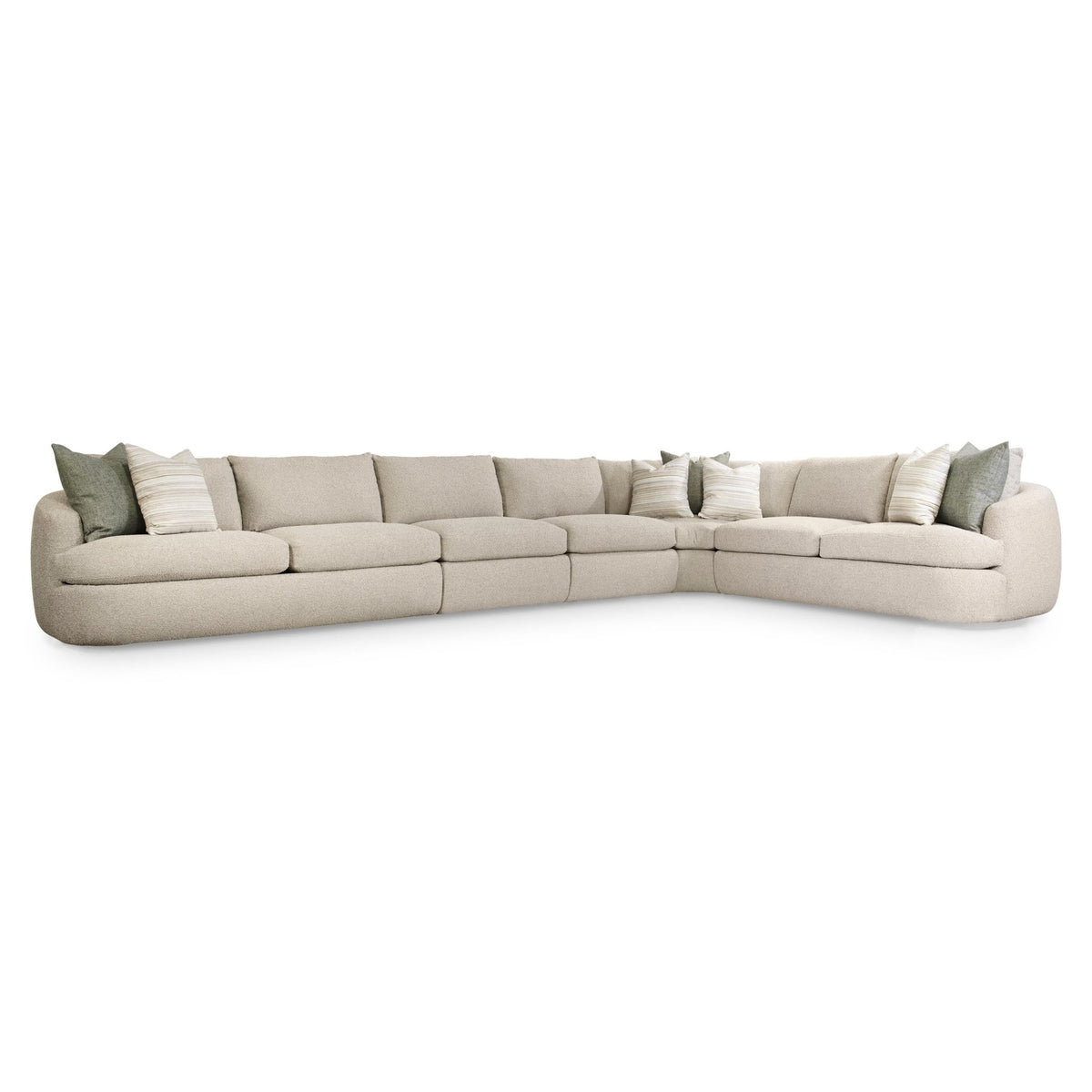Jules Fabric Left Arm Loveseat Sectionals| Bernhardt