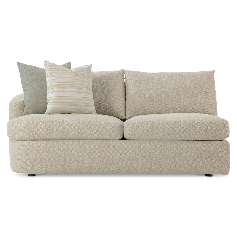 Jules Fabric Left Arm Loveseat - Al Rugaib Furniture